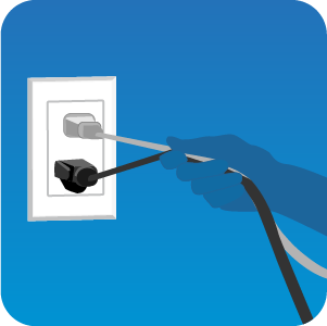 Do not pull electrical cords Do not pull electrical cords