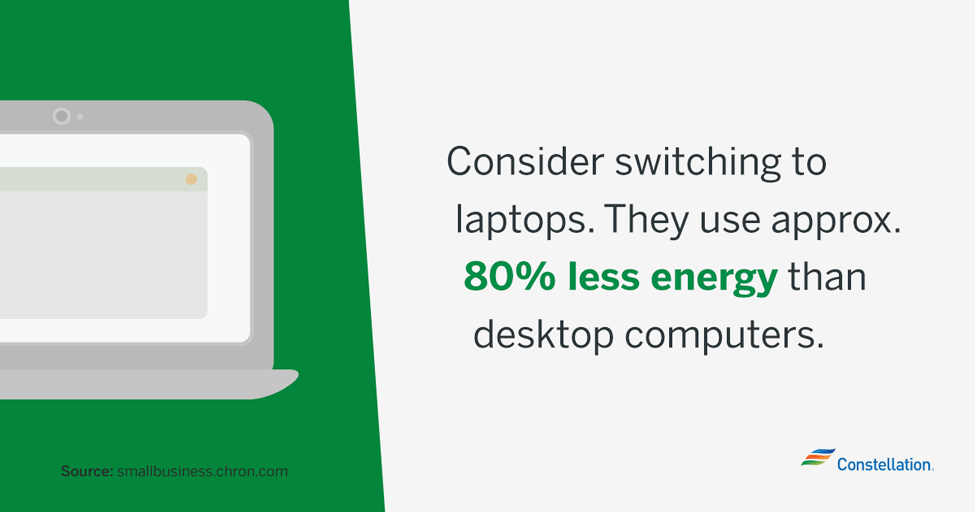laptops use less energy than PCs laptops use less energy than PCs