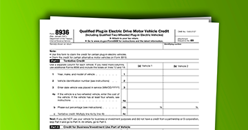 EV tax incentives and rebates