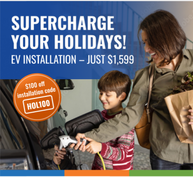 Save an extra $100 on home EV charger installation